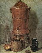 Jean Baptiste Simeon Chardin The Copper Cistern France oil painting artist